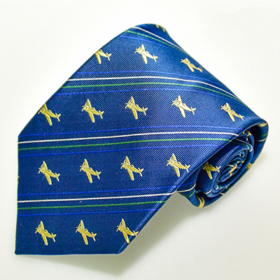 Silk necktie