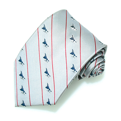 Silk necktie