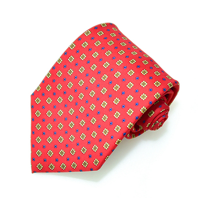 Silk necktie