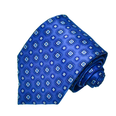 Silk necktie