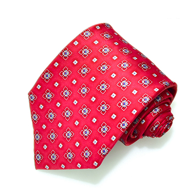 Silk necktie