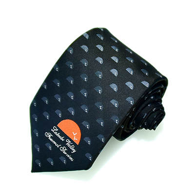 Polyester necktie