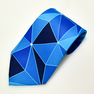 Polyester necktie