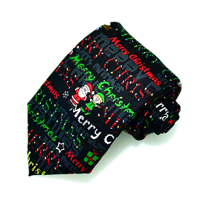 Polyester necktie