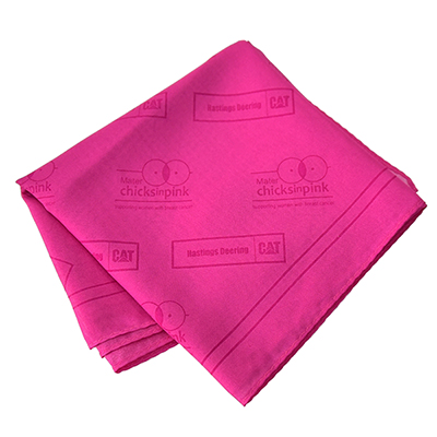 Polyester scarf